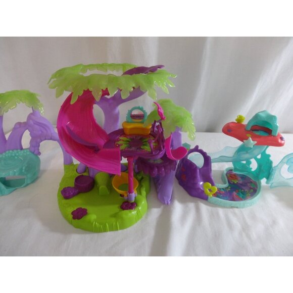 Spinmaster 2010 Zoobles Spring To Life Razoo's Treehouse Playset + Kelp Underwat - Picture 12 of 15